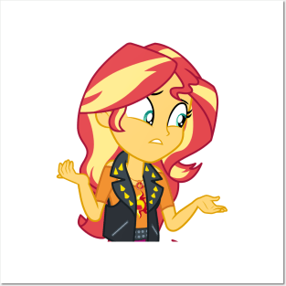 Sunset Shimmer was popular Posters and Art